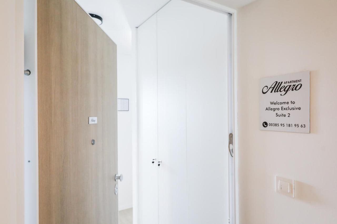 Allegro Exclusive Suite 2 With Private Parking And Balcony ザダル エクステリア 写真